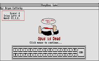 Incredible HangOpus (The) atari screenshot